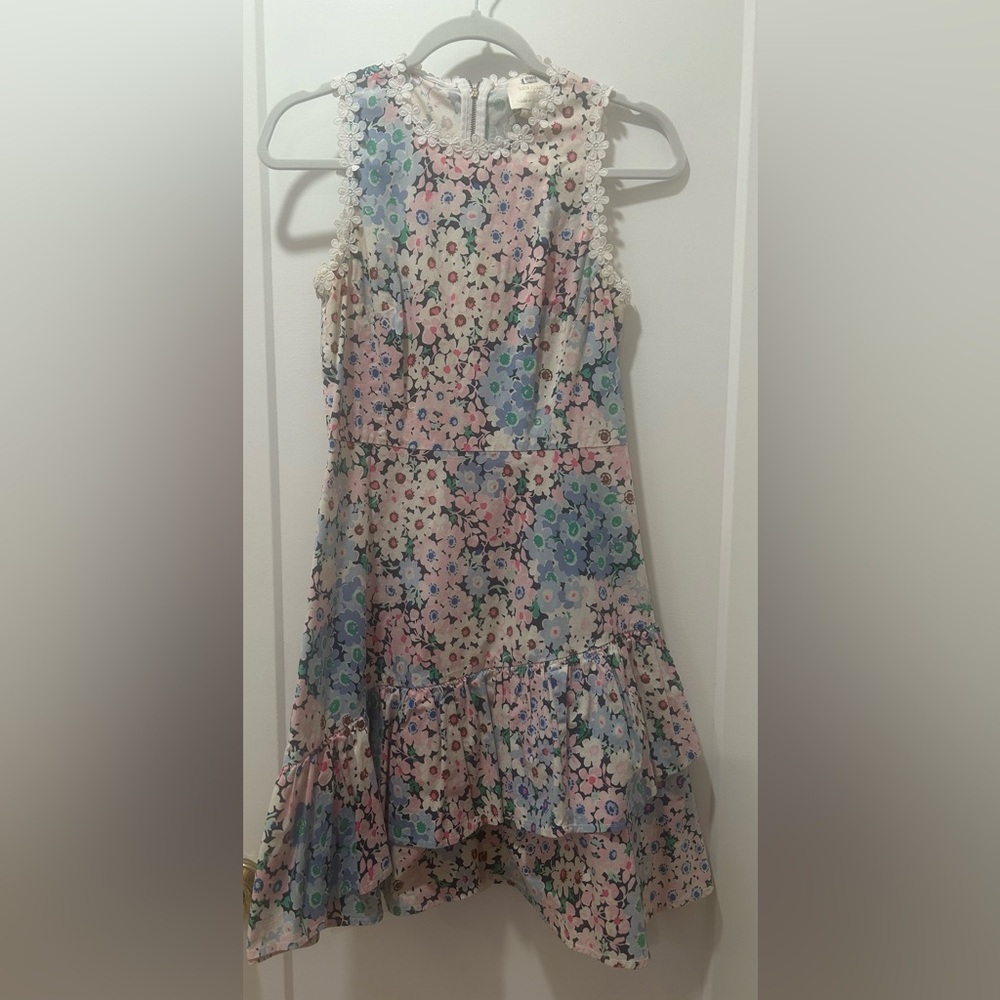 Kate Spade Floral Dress in Pink and Blue